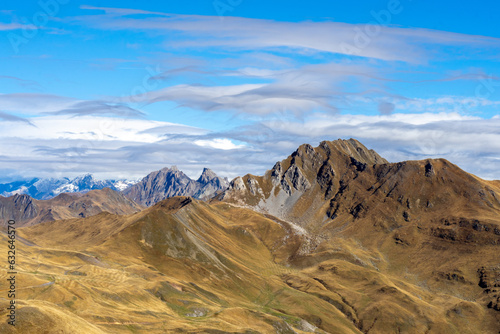 Paysages de montagne, savoie (Alpes)