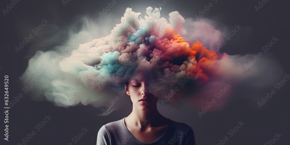 Brain fog, long covid symptom, concentration problems and blurry vision