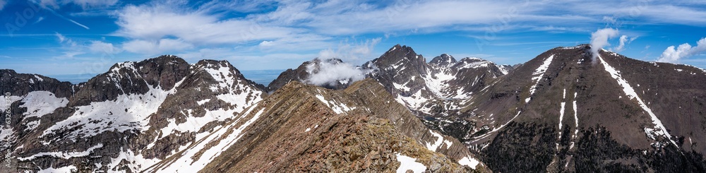 Beautiful Colorado Rocky Mountains in Summer