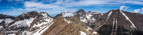 Obraz na płótnie Beautiful Colorado Rocky Mountains in Summer w salonie