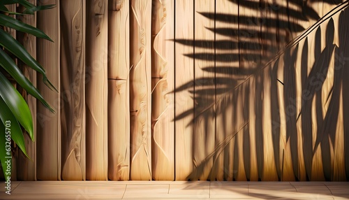 Canvas Print bamboo wall background wallpaper texter composition showcases the intricate play