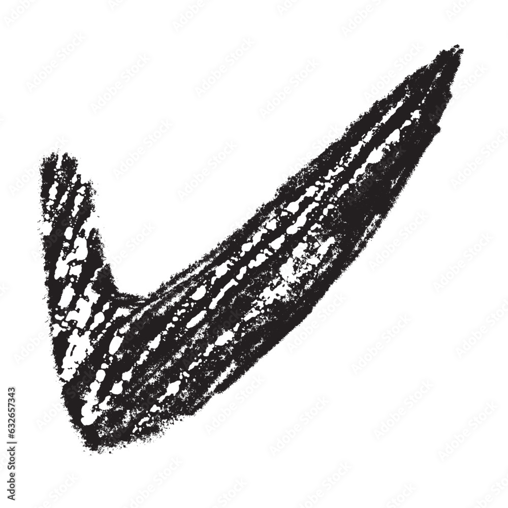 graffiti check mark sprayed in black over white.Vector illustration. graffiti check mark sprayed in black over white.Vector illustration.