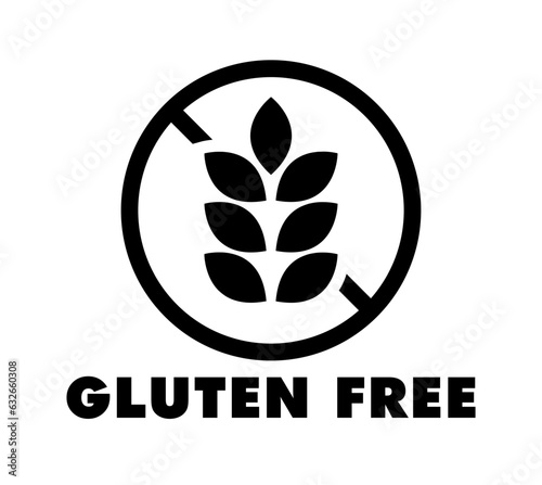 Gluten free icon. Gluten-free sign, symbol.