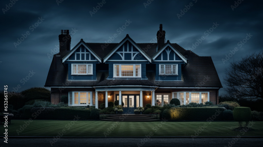 house in the night house in the night
