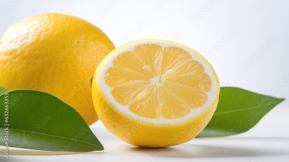 Lemon isolated on a white background. Lemon isolated on a white background.