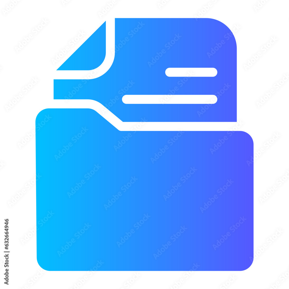 folder gradient icon folder gradient icon