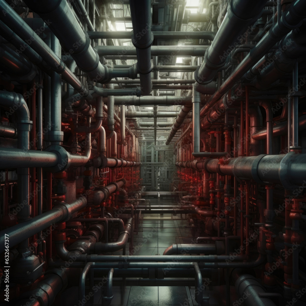 Factory Pipeline Maze Factory Pipeline Maze