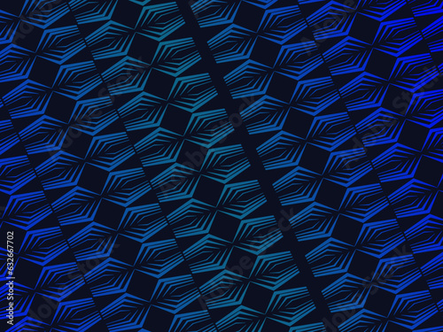 Premium background design with diagonal dark blue stripes pattern. Vector horizontal template for digital lux business banner, contemporary formal invitation, luxury voucher, prestigious gift certific
