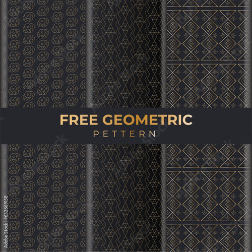 Geometric pattern, Seamless geometric patterns,