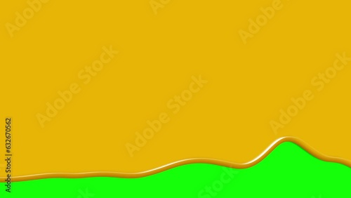 honey drip motion effect animation wipe out green screen background