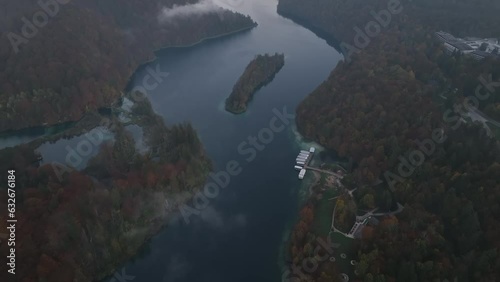 Wallpaper Mural Aerial video of Plitvice Lakes National Park Croatia Torontodigital.ca
