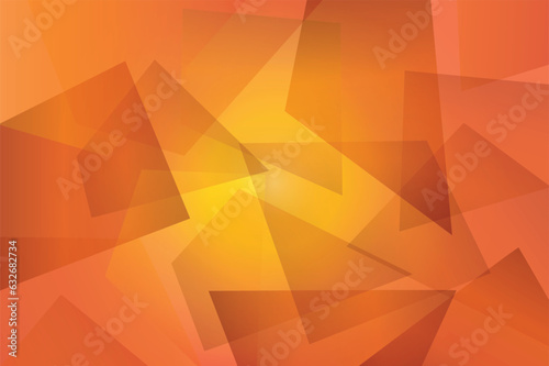Abstract gradient orange colored background - Vector illustration 
