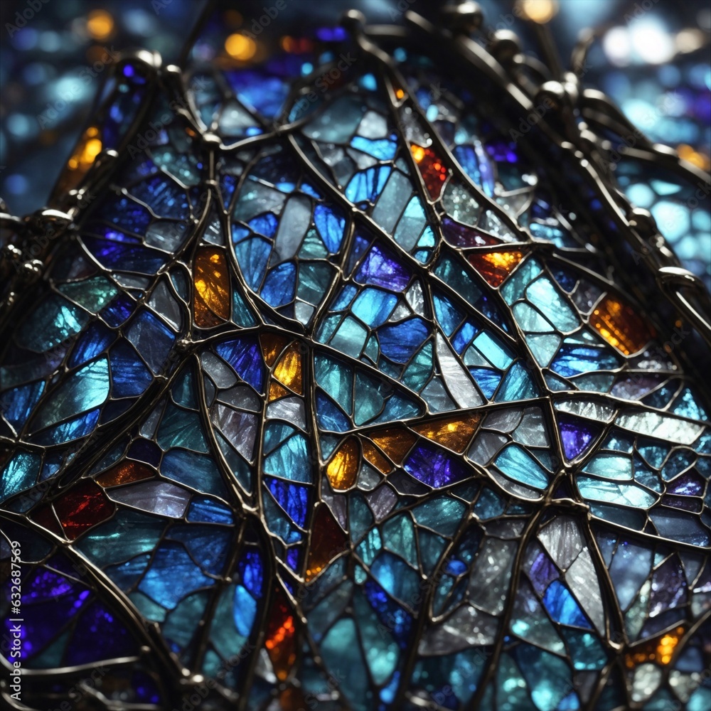 Fototapeta premium Stained-glass window