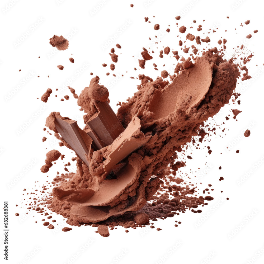 Cocoa powder and dry milk explode. Cocoa powder and dry milk explode.