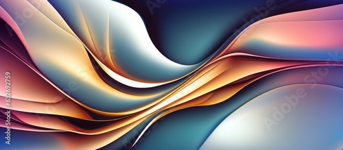 Ultra Wide Abstract Modern Background, Generative AI