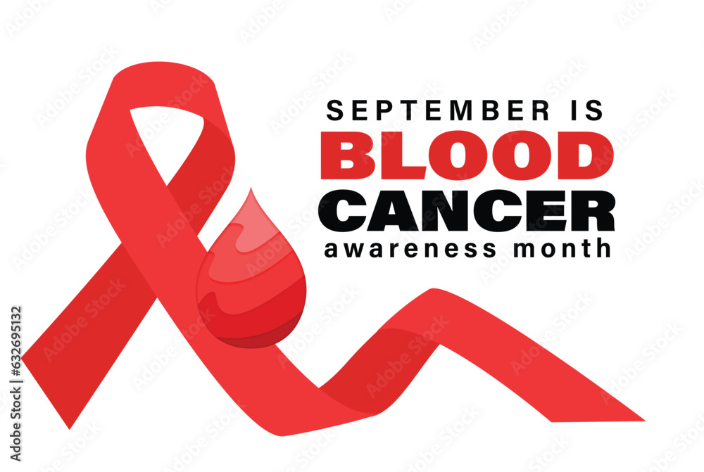 Blood Cancer awareness month .Banner and poster design. Stock Vector ...