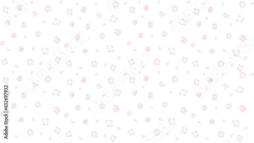 Flower print simple pastel background