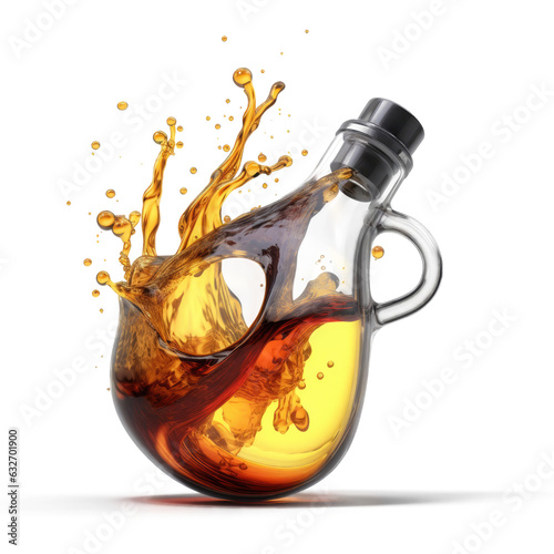 vinegar air realism illustration , Isolated On Transparent, PNG, HD