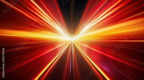Futuristic Neon highway in ...