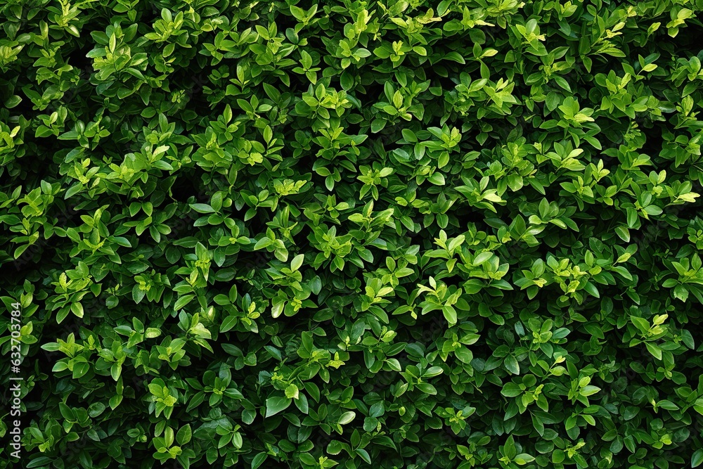 Obraz premium Beautiful green leaves in wallpaper. Abstract leaf texture as nature inspired background. Decorative pattern on summer