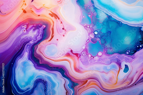 abstract pink rose violet turquoise blue background