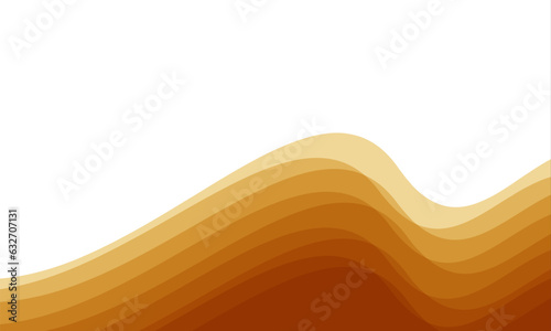 abstract bronze yellow wave background