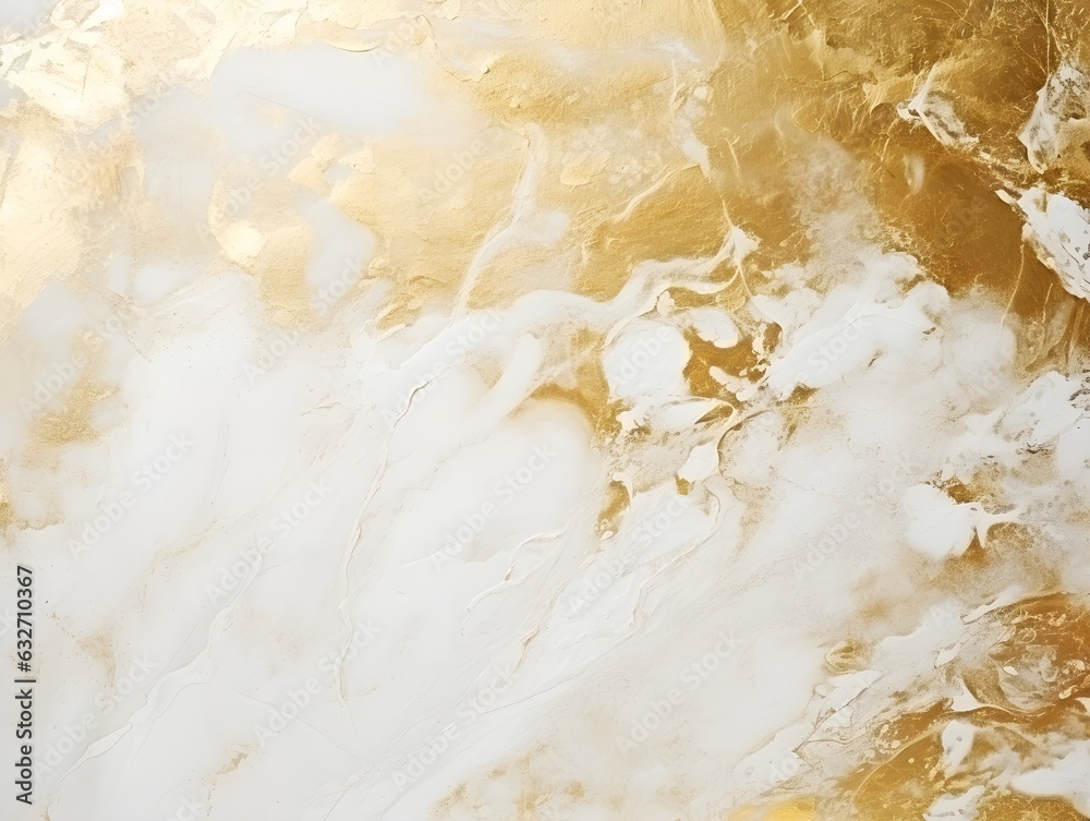 Minimalistischer Chic: Gold trifft auf weißen Hintergrund Minimalistischer Chic: Gold trifft auf weißen Hintergrund