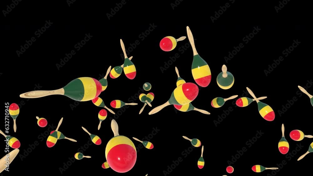 Maracas Blast with Alpha Channel Maracas Blast with Alpha Channel
