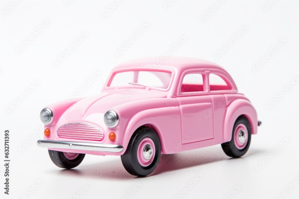 Pink Toy Toy Car White Background. Toy Car Design, Pink Toy Car, White Backgrounds, Toy Car Painting, Toy Car Accessories, Toy Car Playability, Toy Car Durability, Toy Car Maintenance