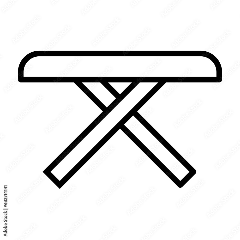 Outline Ironing stand icon Outline Ironing stand icon
