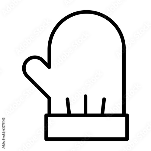 Outline Mittens icon