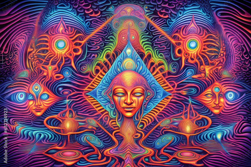 Explore Altered States with Psychedelic Consciousness Imagery