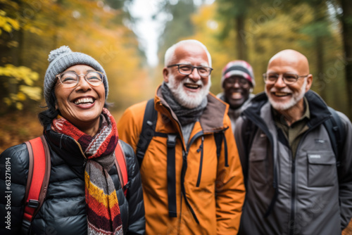Autumn Adventures: Active Seniors Embrace Nature's Beauty on Hike