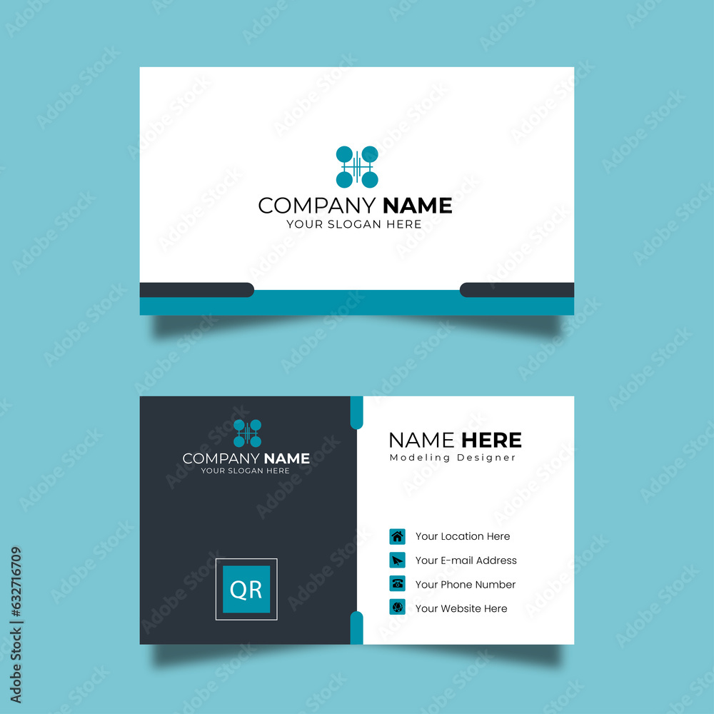 Vector Geometric Fusion Business Card Vector Geometric Fusion Business Card