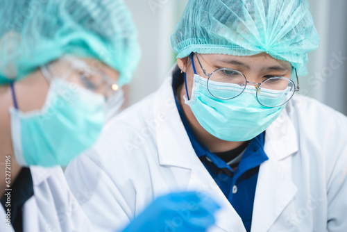 Food scientist testing new ...