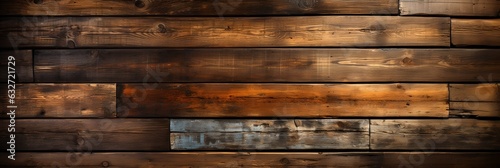 Wooden plank background  generative ai