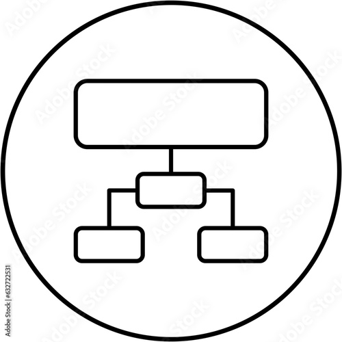 Hierarchical Structure Icon