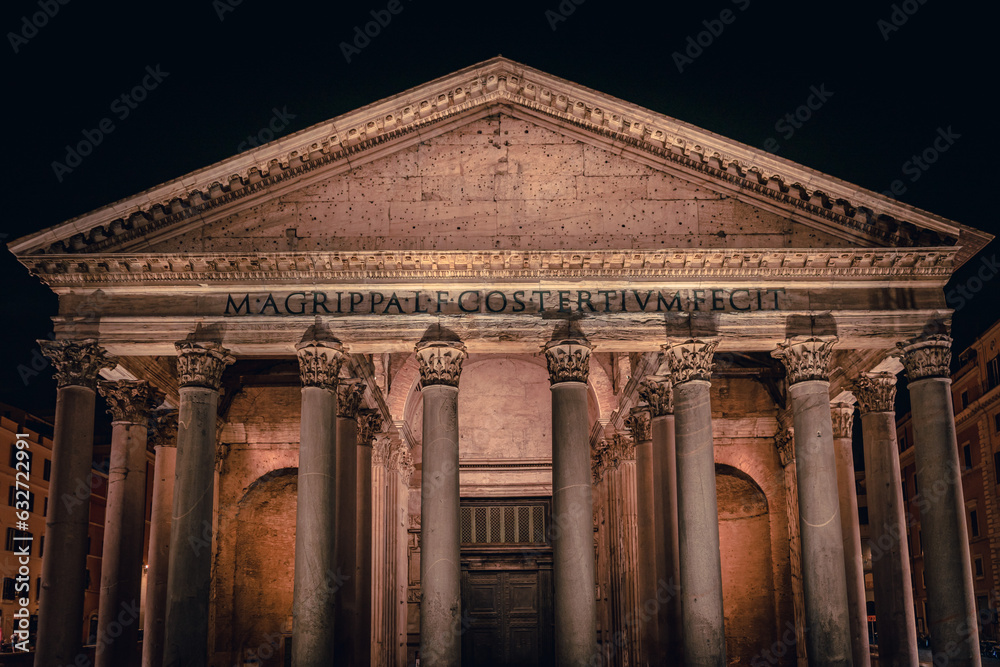 Obraz premium Roma at night