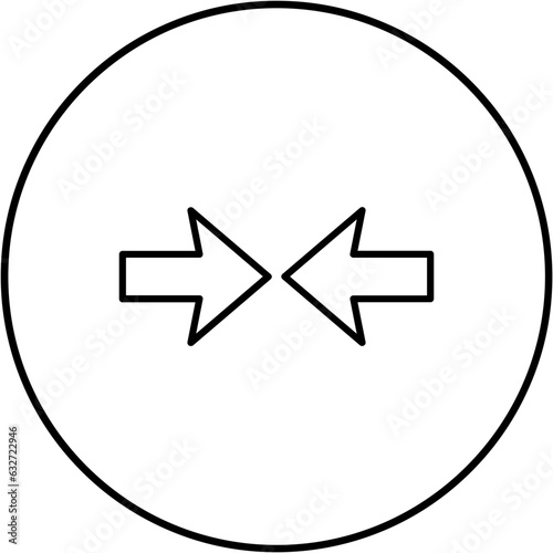 Opposite Arrows Icon