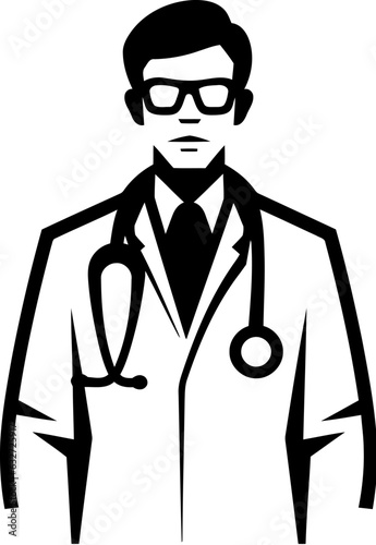 Medical practitioner icon