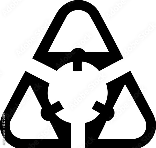 Biohazard symbol icon