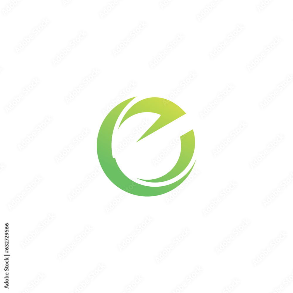 Letter E logo design with creative idea Letter E logo design with creative idea