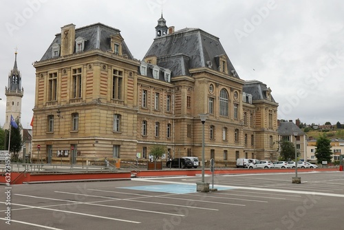 L'hôtel de ville, vue de l'extérieur, ville de Evreux, département de l'Eure, France