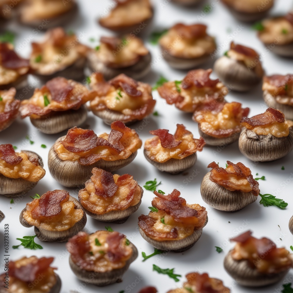 Versatile Mushroom Topping. Crunchy Bacon Flavor for Creams and More