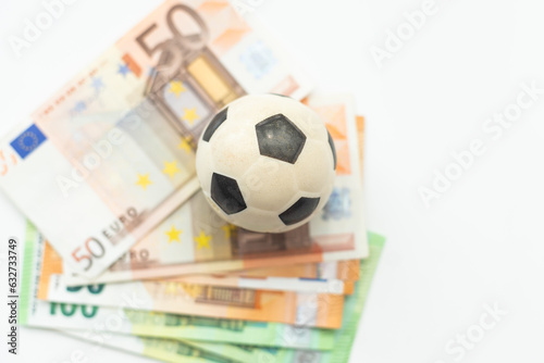 Football and money. Online bet 
