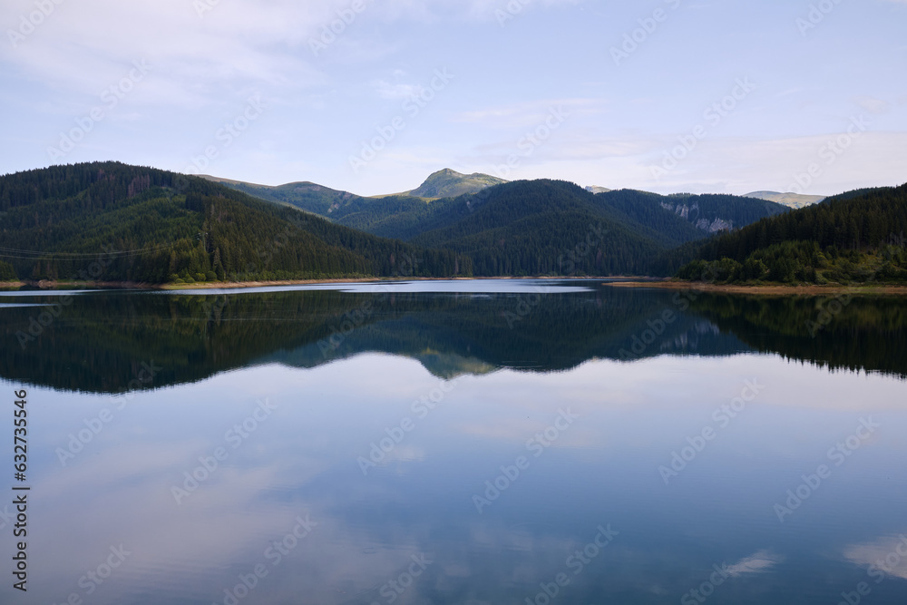 Bolboci Lake, Romania. Bucegi Natural Park