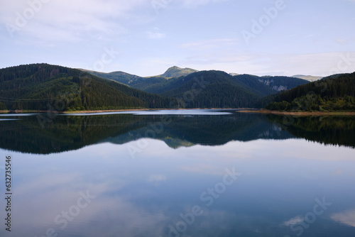 Bolboci Lake, Romania. Bucegi Natural Park