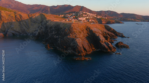 Wallpaper Mural Cap Cerbère la frontière avec l'Espagne, Spain border Torontodigital.ca