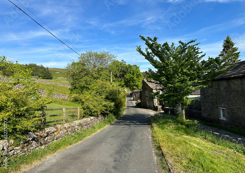 View along, Oughtershaw Road, as it runs through the Hamlet of Oughtershaw, which lies at 1,180ft above sea level, 