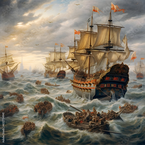 New interpretation of Spanish Armada 